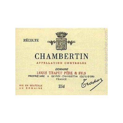 Domaine Trapet Pere et Fils, Chambertin Grand Cru