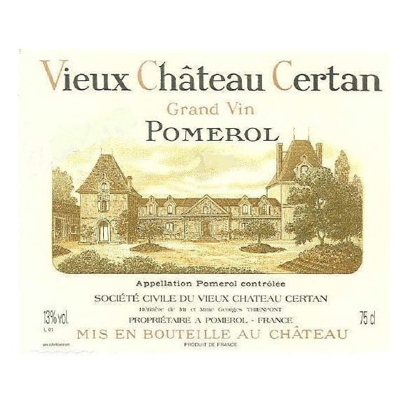 Vieux Chateau Certan, Pomerol